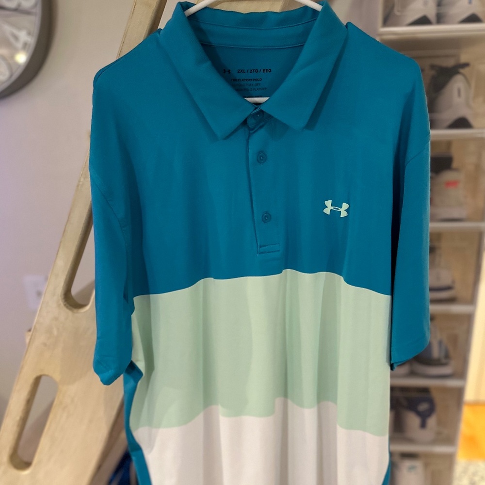 Mens Under Armour Playoff Polo (2XL)